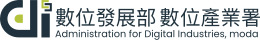 數位發展部 數位產業署 Logo